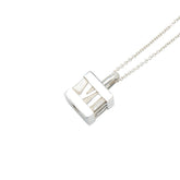 ティファニー アトラス キューブ ネックレス SV925 シルバー レディース TIFFANY&Co. 【中古】